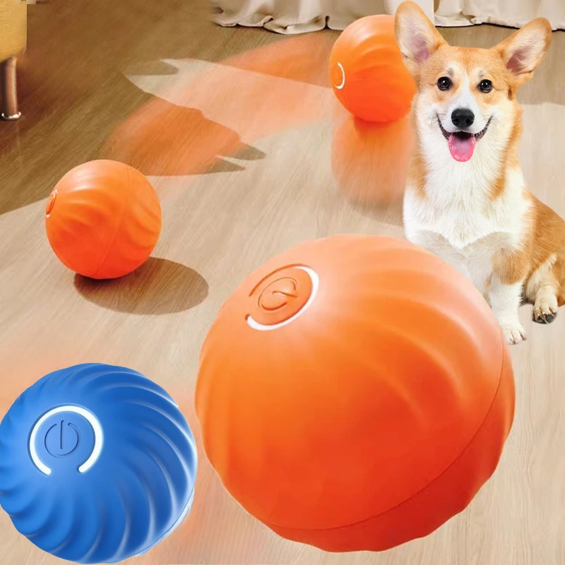 Automatic Moving Dog Ball - كرة لعبة للحيوانات الأليفة من SS،