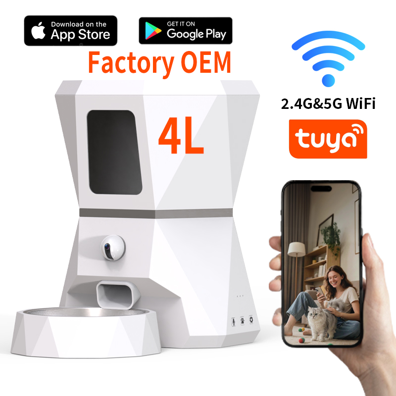 Pet Feeders - موزع طعام أوتوماتيكي للقطط عالي الجودة