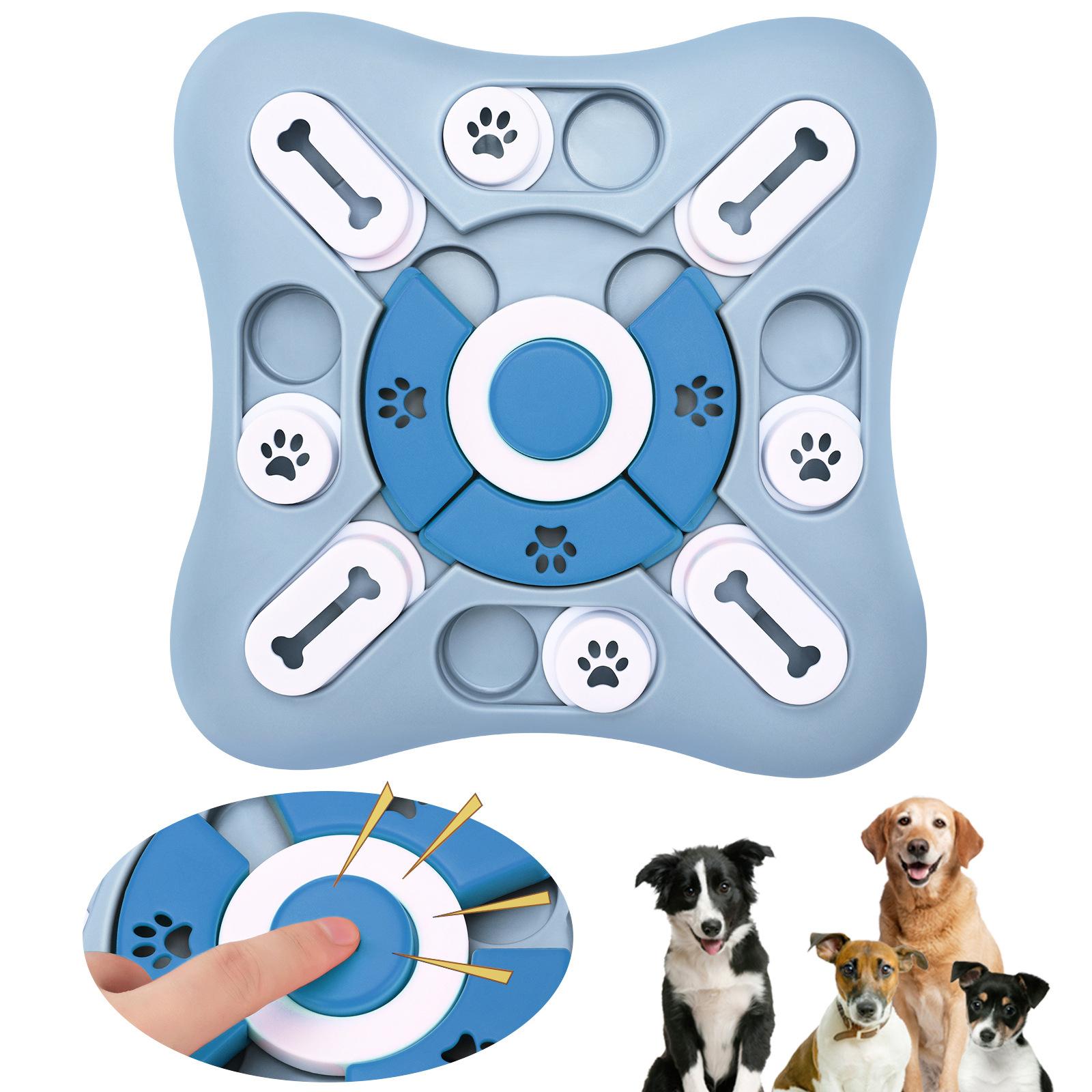 Dog Puzzle Feeder Toy - ألعاب الكلاب وحدة التغذية البطيئة التفاعلية