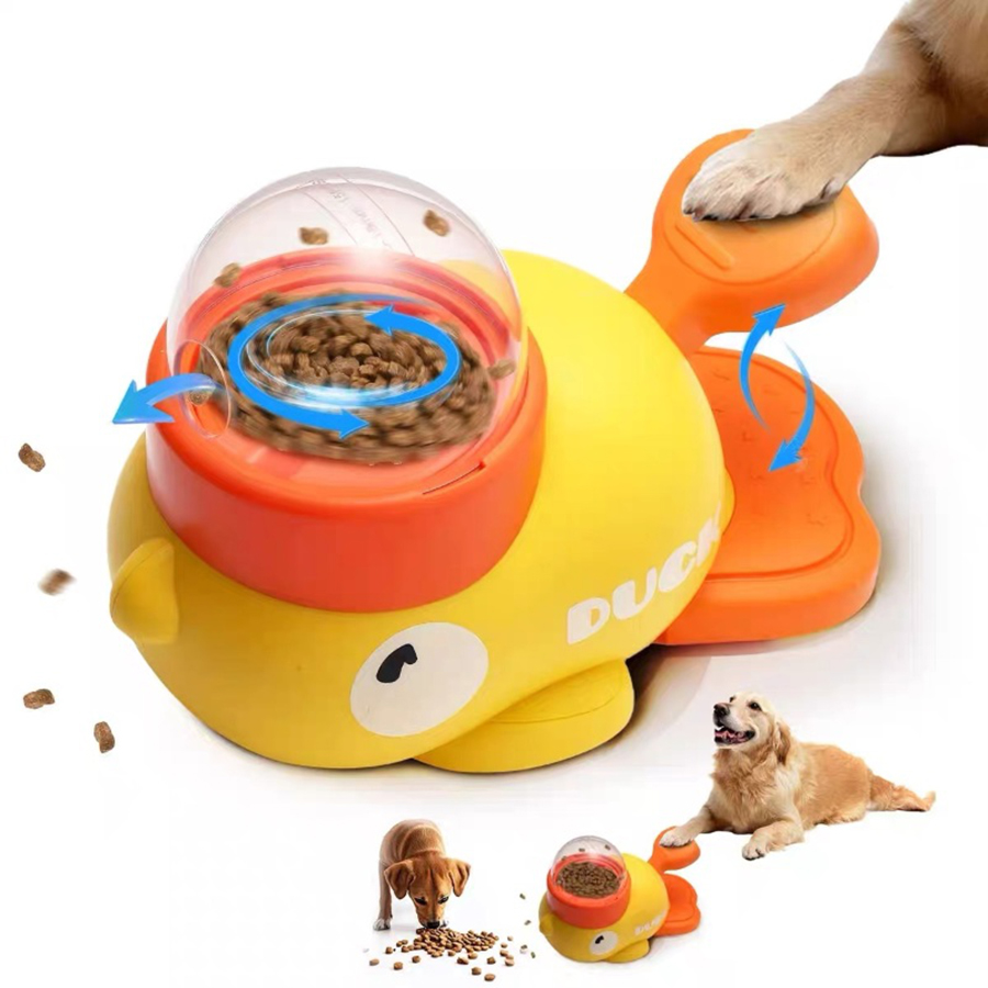 Dog Puzzle Feeder Toy - لعبة تفاعلية للكلاب 2 في 1،