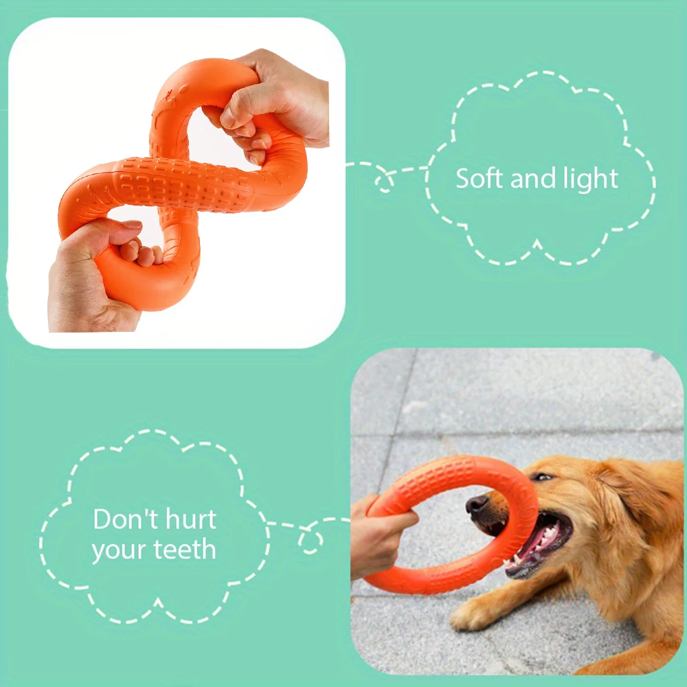 لعبة حيوانات أليفة بقرص طائر خ - مراجعة Flying Disc Dog Training Toy وسعره
