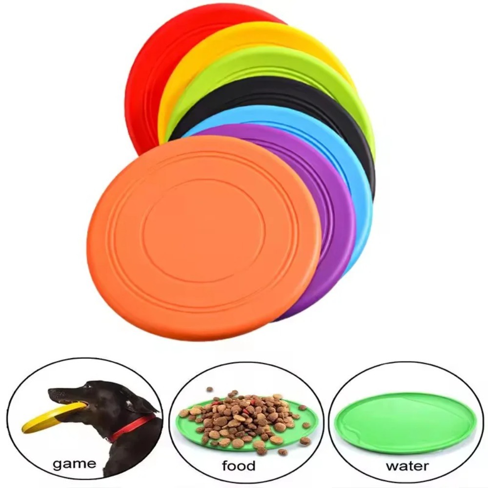 قرص طائر للكلاب من مادة TPR، ل - مراجعة Flying Disc Dog Training Toy وسعره