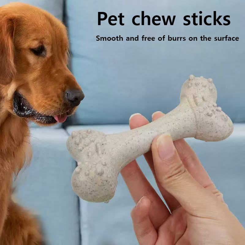 ألعاب للحيوانات الأليفة، عظام  - مراجعة Teeth Cleaning Dog Chew Bone وسعره