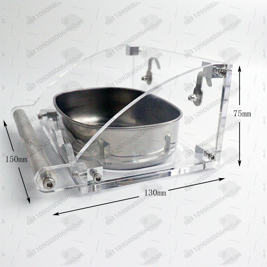 صندوق طعام للببغاء من الفولاذ  - مراجعة Pet Feeders وسعره