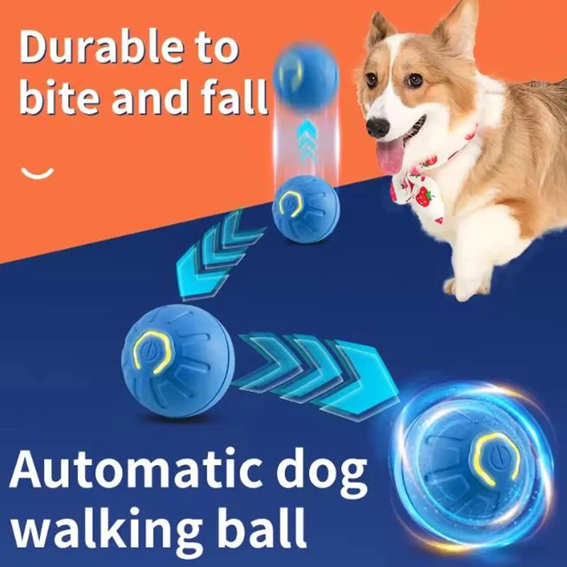 كرة لعبة ذكية تفاعلية للحيوانا - مراجعة Automatic Moving Dog Ball وسعره