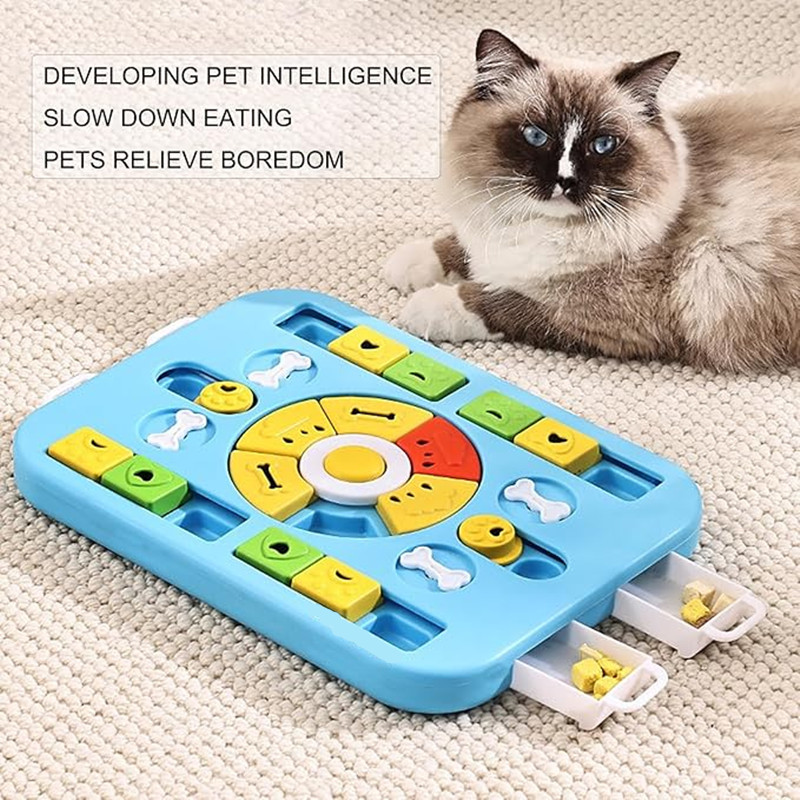 لعبة ألغاز تفاعلية للكلاب الكب - مراجعة Interactive Squeaky Plush Dog Toy وسعره