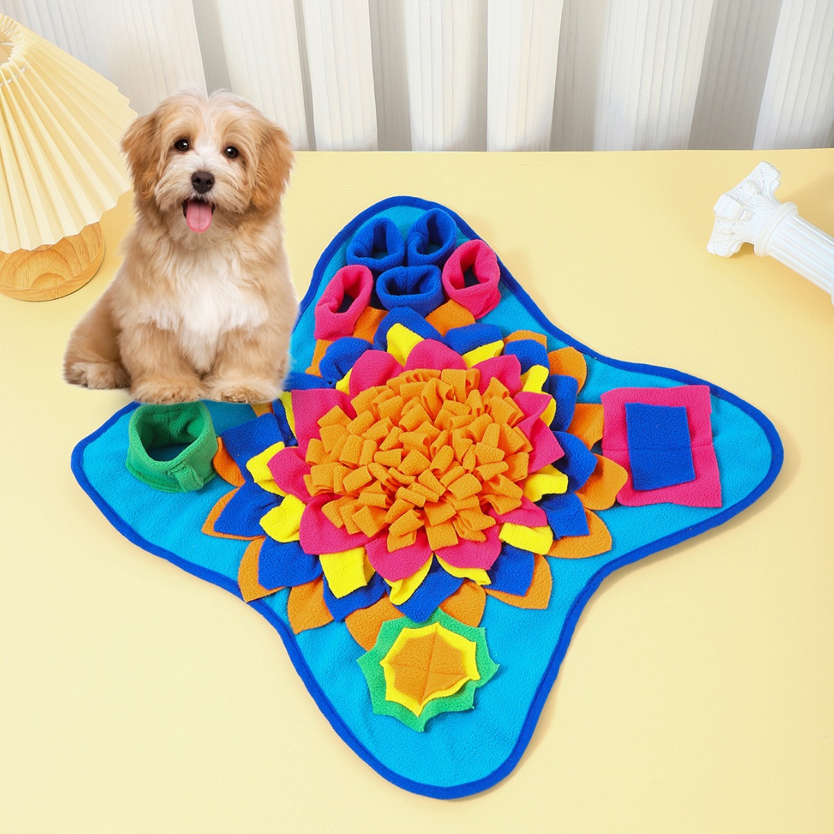حصيرة سنفل الحيوانات الأليفة ا - مراجعة Indestructible Dog Chew Toy وسعره