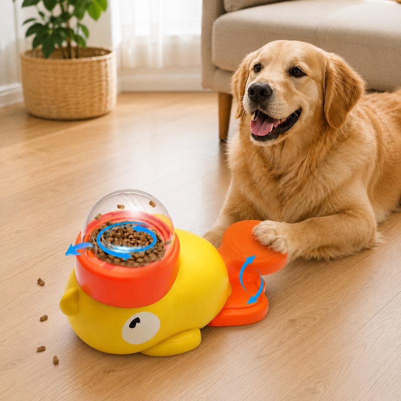 لعبة تدريب الحيوانات الأليفة ا - مراجعة Dog Puzzle Feeder Toy وسعره